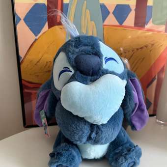 Игрушка мягкая Stitch син с сердц BZ-057: отзыв пользователя Детский Мир