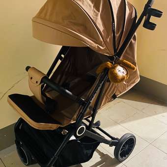 Коляска прогулочная BabyGo Roady Plus коричневый: отзыв пользователя Детский Мир