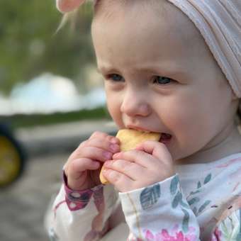 Печенье рисовое Baby two teeth со вкусом яблока и тыквы: отзыв пользователя Детский Мир
