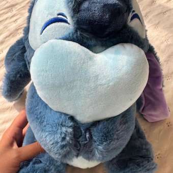 Игрушка мягкая Stitch син с сердц BZ-057: отзыв пользователя Детский Мир