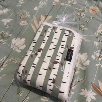 Плед Mjolk Birch Trees 85 x 120 см хлопок: отзыв пользователя Детский Мир