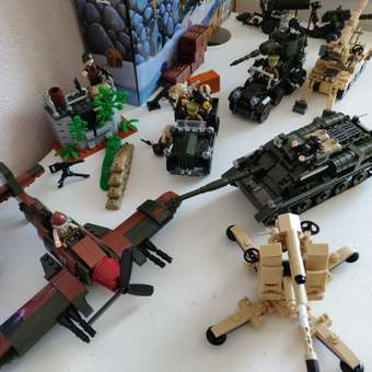 Конструктор SLUBAN Битва за город 998 дет.: отзыв пользователя Детский Мир