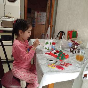 Набор для творчества Десятое королевство Декор Ёлочные украшения аппликация: отзыв пользователя Детский Мир
