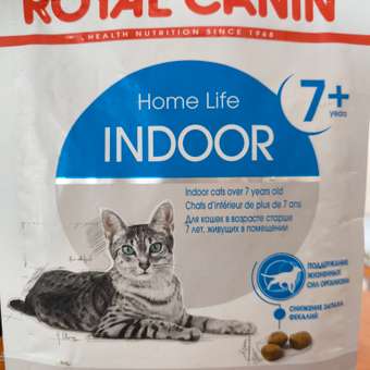 Корм сухой для кошек ROYAL CANIN Indoor 400г пожилых кошек постоянно проживающих в помещении: отзыв пользователя. Зоомагазин Зоозавр