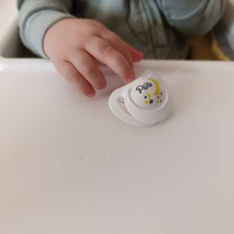 Пустышка Baby Pino силикон анатомическая, ортодонтическая от 6 мес. 1 шт.: отзыв пользователя Детский Мир