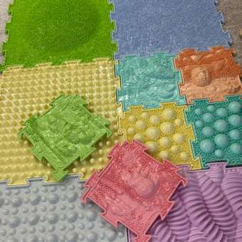 Коврик-пазл Ортодон массажный развивающий детский 26 x 220 см: отзыв пользователя Детский Мир