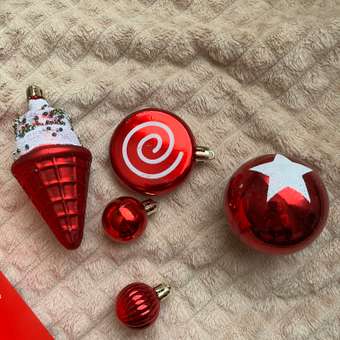 Набор ёлочных украшений  FUTURINO Home Сладка сказка 24 шт.: отзыв пользователя Детский Мир