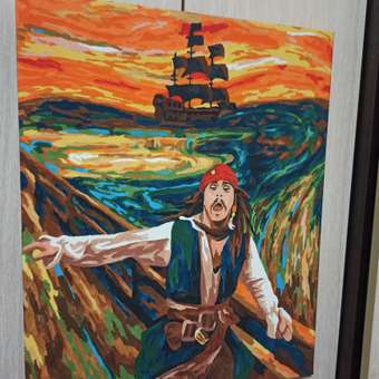 Картина по номерам Art sensation Джек Воробей в ассортименте: отзыв пользователя Детский Мир