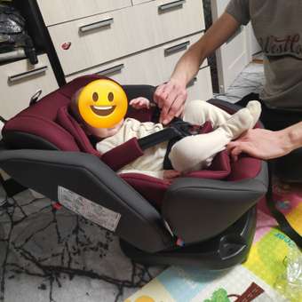Автокресло Babyton Universe Cherry 0+/1/2/3 (0-36 кг): отзыв пользователя ДетМир