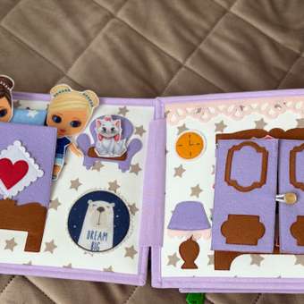 Домик для кукол Brusnichka-books 7 см: отзыв пользователя Детский Мир