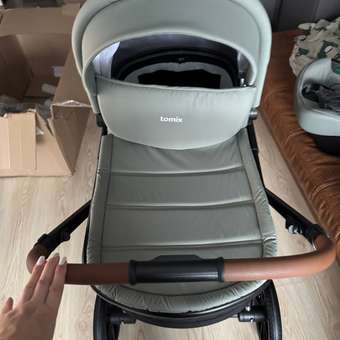 Коляска 3в1 Tomix Travel зеленый: отзыв пользователя Детский Мир