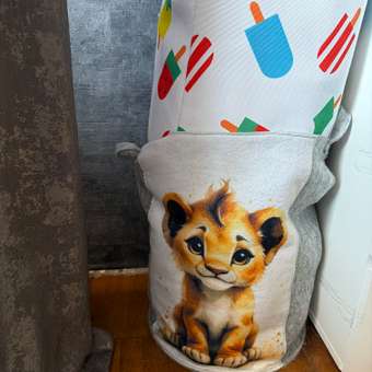 Корзина для хранения Textile NN Львенок: отзыв пользователя Детский Мир