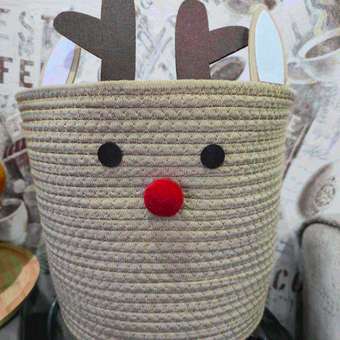 Корзина для хранения FUTURINO Home Олень: отзыв пользователя Детский Мир