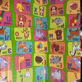 Детский складной Mamagoods Алфавит и Континенты 150 x 200 см 1 шт.: отзыв пользователя Детский Мир