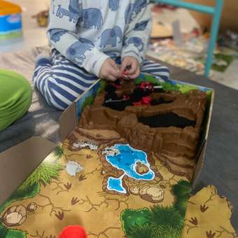 Кинетический песок Kinetic Sand 0.45 кг: отзыв пользователя ДетМир