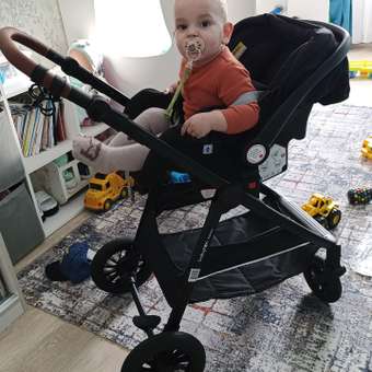 Коляска 2в1 Babyton Sandy Grey серый: отзыв пользователя ДетМир