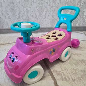 Каталка Zebratoys Розовая: отзыв пользователя ДетМир