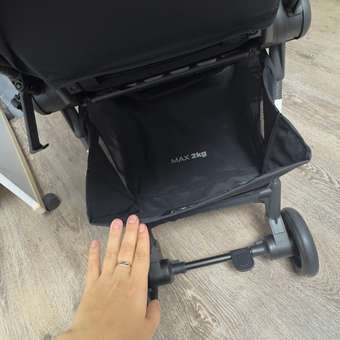 Коляска прогулочная Olsson Carbon черный: отзыв пользователя Детский Мир