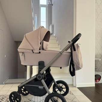 Коляска 3в1 MOWbaby Zoom new бежевый: отзыв пользователя Детский Мир