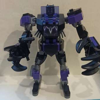 Конструктор LEGO Marvel Super Heroes Black Panther Mech Armor 124 дет.: отзыв пользователя Детский Мир