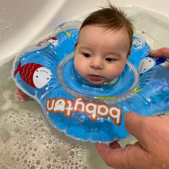 Круг для купания Babyton Синий: отзыв пользователя ДетМир