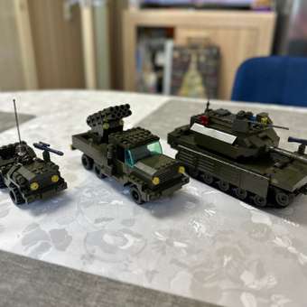 Конструктор SLUBAN Полевые учения 602 дет.: отзыв пользователя ДетМир