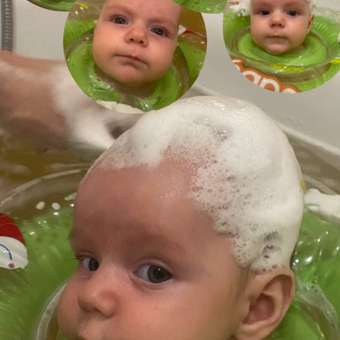 Круг для купания Babyton зеленый: отзыв пользователя Детский Мир