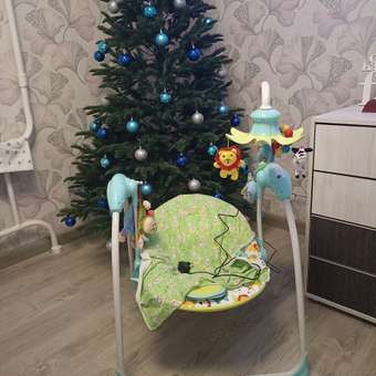 Качели Olsson Fisher Price Best Friends голубой: отзыв пользователя Детский Мир
