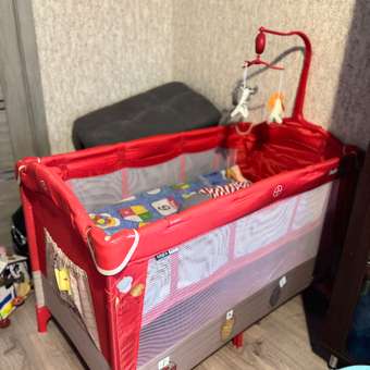 Манеж-кровать Babyton Dreamy Coral: отзыв пользователя ДетМир