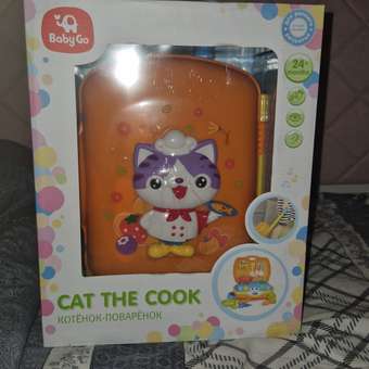 Игрушка BabyGo Котенок-поваренок: отзыв пользователя Детский Мир
