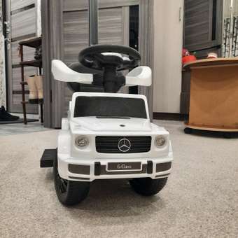 Пушкар BabyCare Mercedes G350d с ручкой: отзыв пользователя Детский Мир