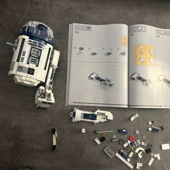 Конструктор LEGO Star Wars Фигурка дроида R2-D2 1050 дет.: отзыв пользователя Детский Мир