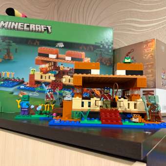 Конструктор LEGO Minecraft Лягушачий дом 400 дет.: отзыв пользователя Детский Мир