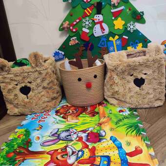 Корзина для хранения FUTURINO Home Олень: отзыв пользователя Детский Мир