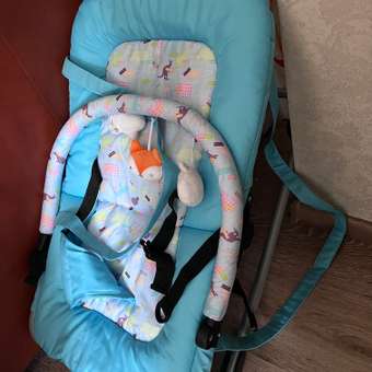 Шезлонг Babyton Sweety Blue голубой: отзыв пользователя Детский Мир