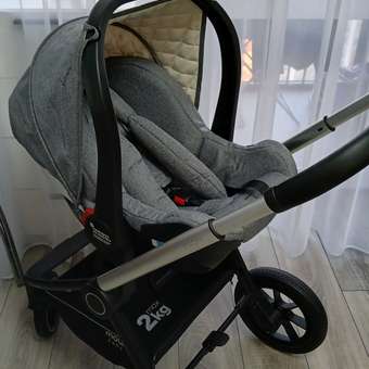 Коляска 3в1 MOWbaby Zoom серый: отзыв пользователя Детский Мир