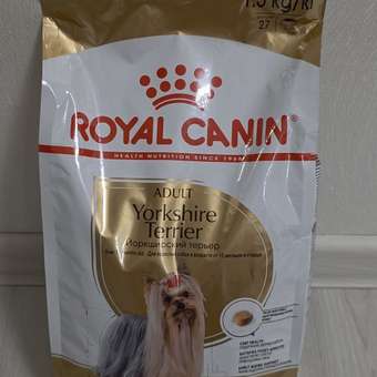 Корм для собак ROYAL CANIN породы йоркширский терьер 1.5кг: отзыв пользователя. Зоомагазин Зоозавр