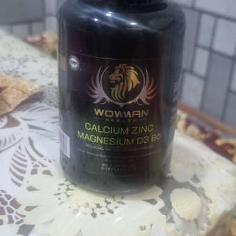 Кальций Цинк Магний Д3 В6 WowMan WMCALZNMGD3B6: отзыв пользователя Детский Мир