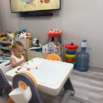 Комплект мебели UNIX Kids 4 в 1 Yellow: отзыв пользователя Детский Мир