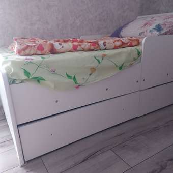 Кровать односпальная Alatoys (белый): отзыв пользователя Детский Мир