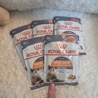 Корм для кошек Royal Canin 85г Hair Skin Care пауч: отзыв пользователя. Зоомагазин Зоозавр