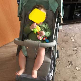 Коляска прогулочная Babyton Click Green зеленый: отзыв пользователя Детский Мир