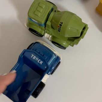 Игровой набор TrendToys Машинки Спецтехника 4 шт: отзыв пользователя Детский Мир