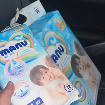 Подгузники MANU M (6-11 кг) 3 шт.: отзыв пользователя Детский Мир