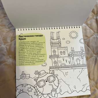 Книга-раскраска MagniArt путеводитель по городам России: отзыв пользователя Детский Мир