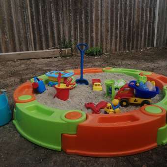 Песочница Avgd Tomsk модульная 8 секций 1040424: отзыв пользователя Детский Мир