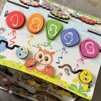 Игрушка MyKiddyQuest бизиборд Лесные Друзья: отзыв пользователя Детский Мир