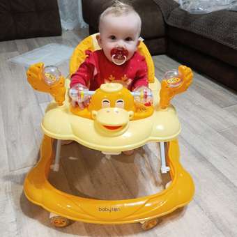 Ходунки Babyton Quack Yellow желтый: отзыв пользователя Детский Мир