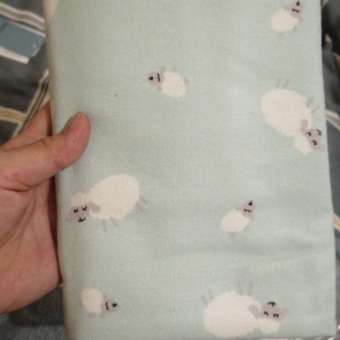 Пелёнка фланелевая FUTURINO Home 90х120: отзыв пользователя Детский Мир