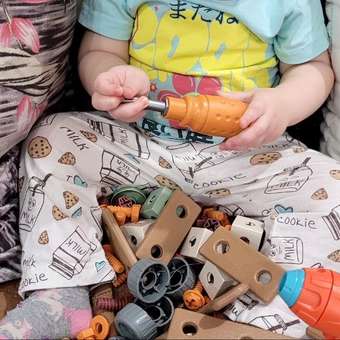 Конструктор TrendToys с шуруповертом и отверткой 144 дет.: отзыв пользователя Детский Мир